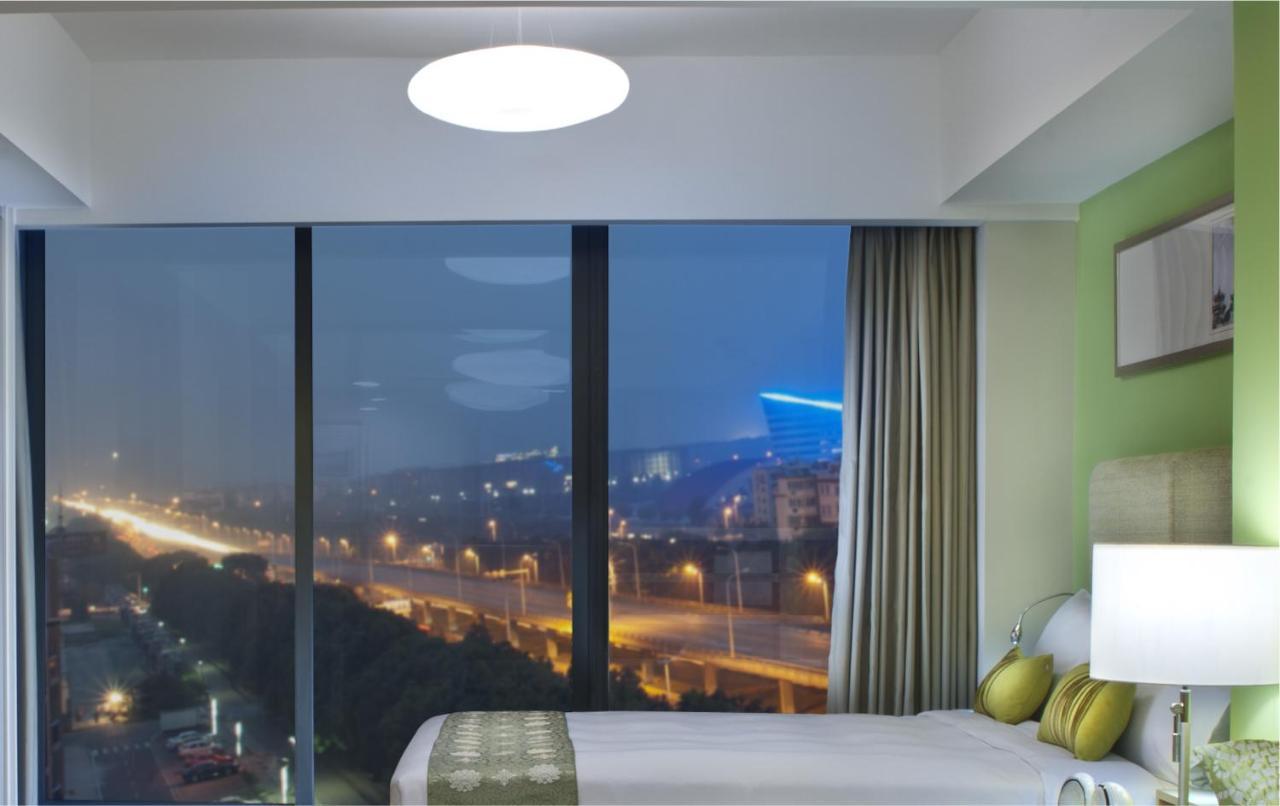 Citadines Zhuankou Wuhan Exteriör bild