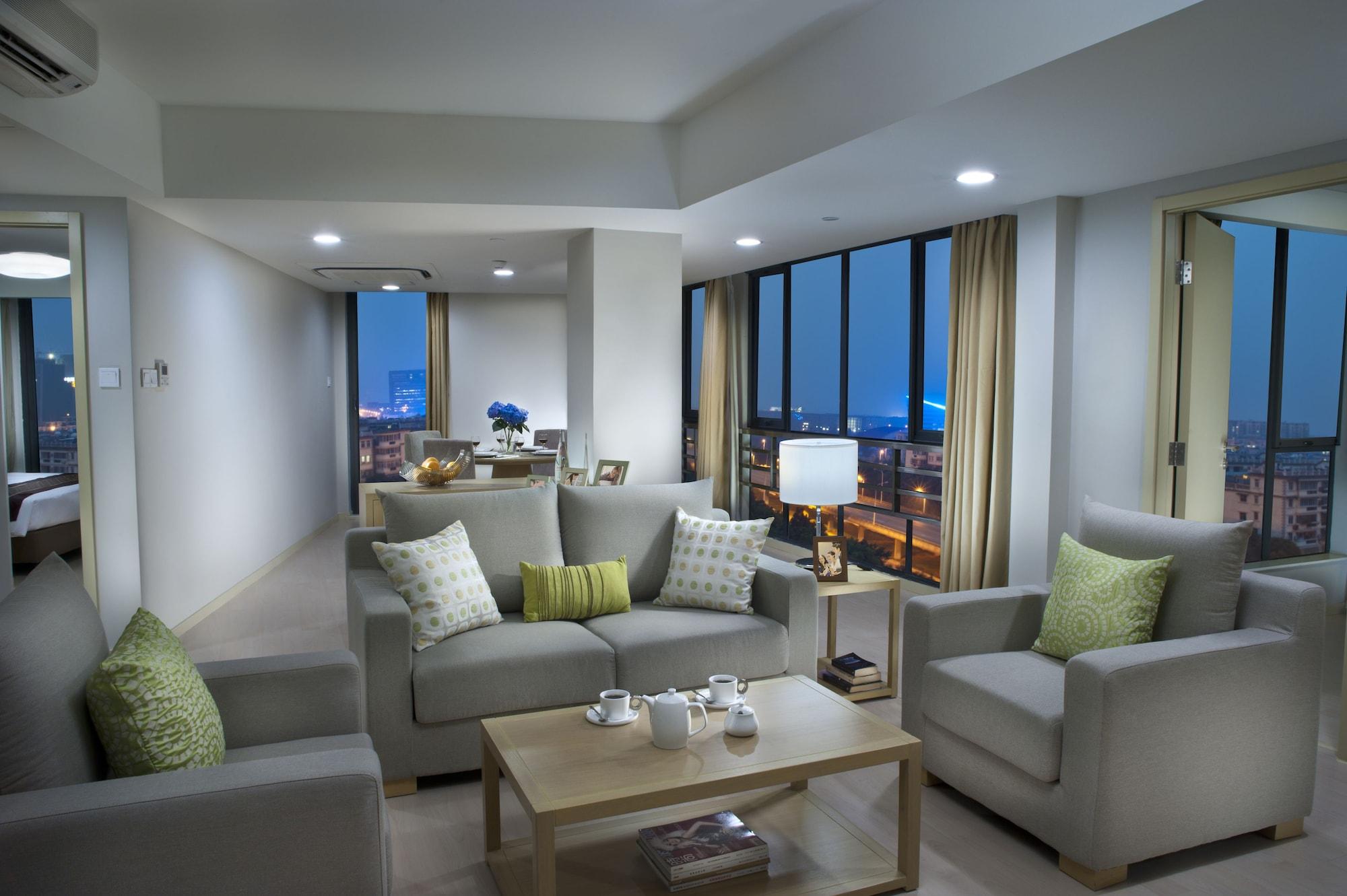 Citadines Zhuankou Wuhan Exteriör bild