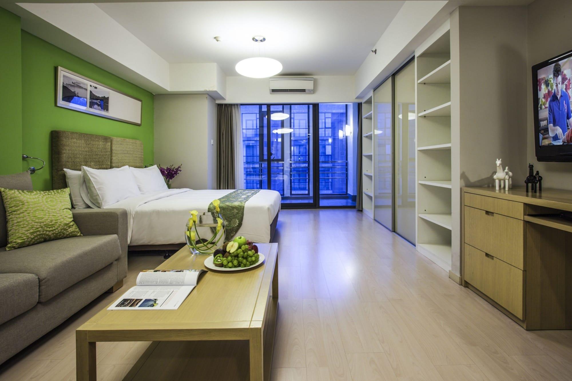 Citadines Zhuankou Wuhan Exteriör bild