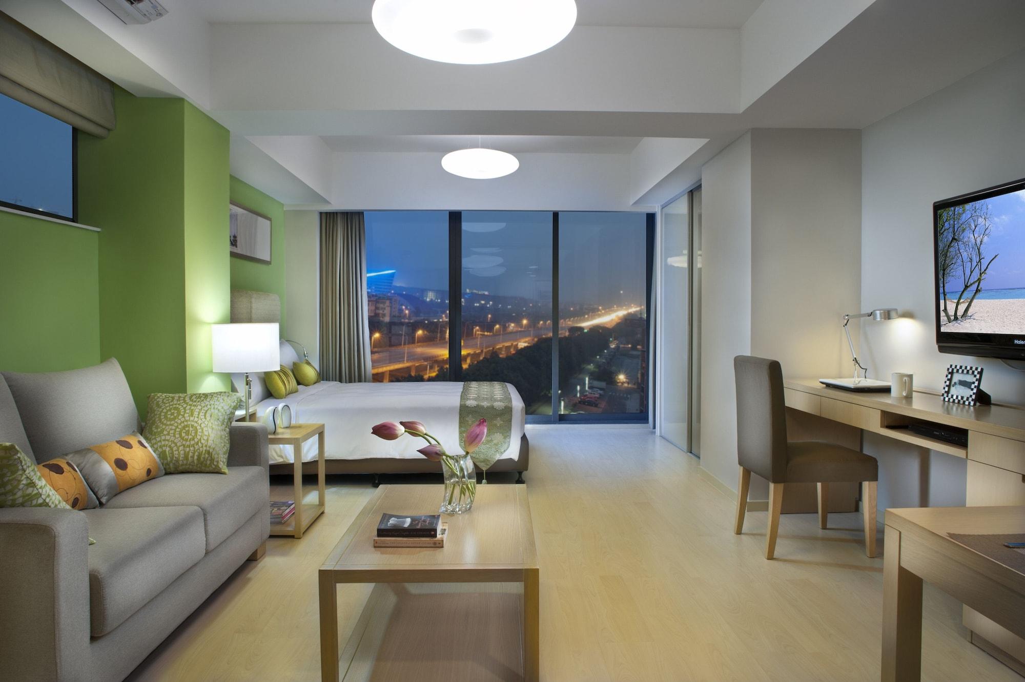 Citadines Zhuankou Wuhan Exteriör bild