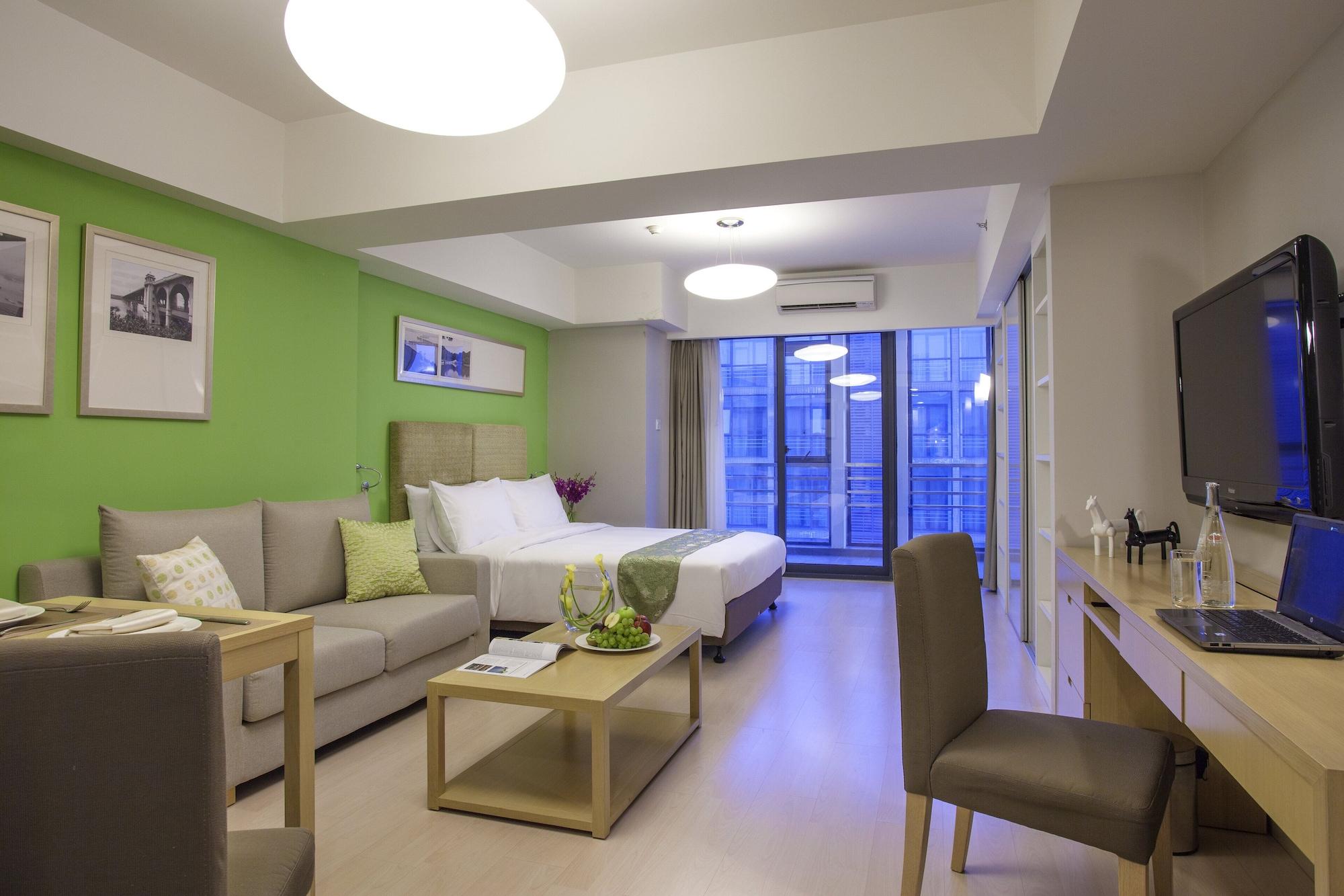 Citadines Zhuankou Wuhan Exteriör bild