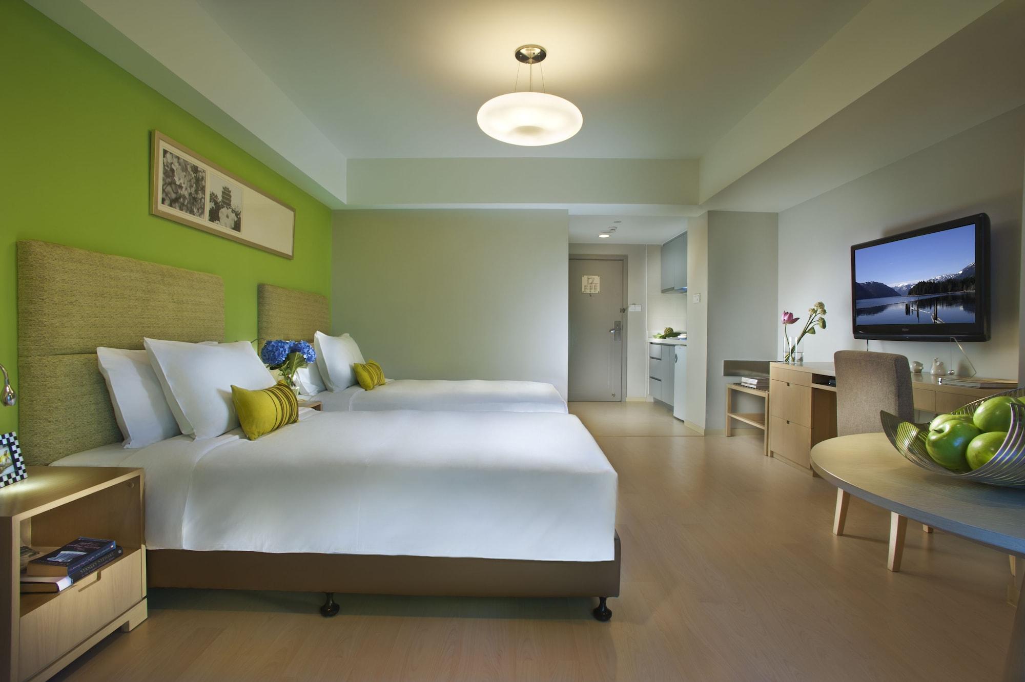 Citadines Zhuankou Wuhan Exteriör bild