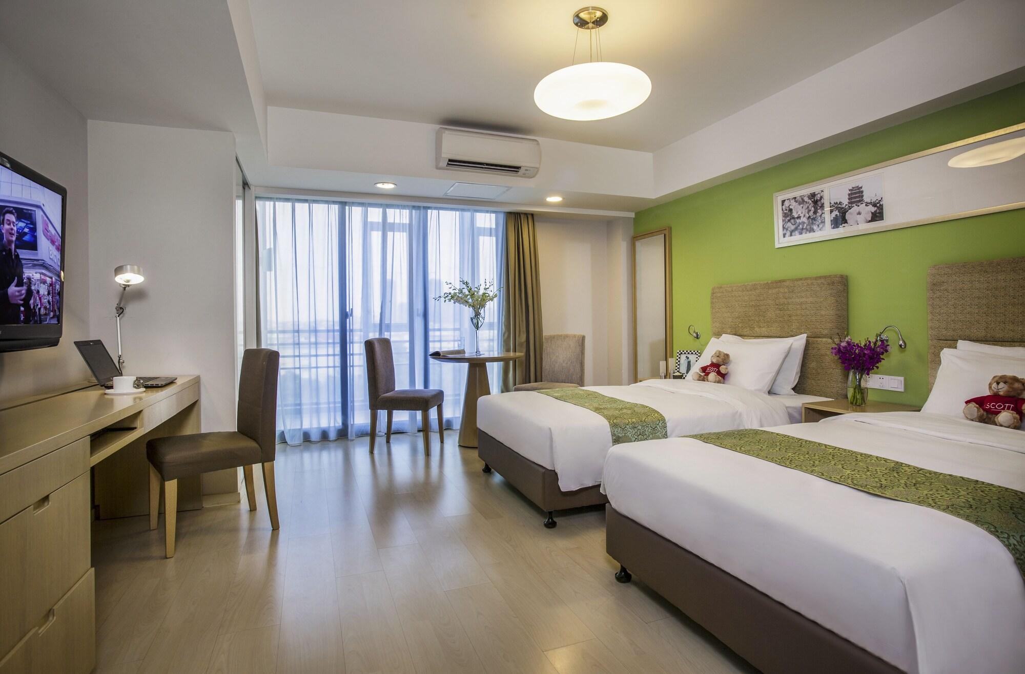 Citadines Zhuankou Wuhan Exteriör bild